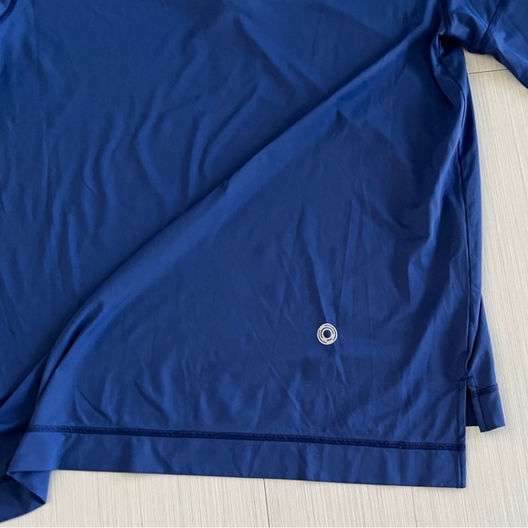Navy Blue Quarter-Zip Pullover - Picture 3 of 14